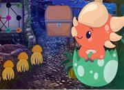 play Baby Triceratops From Egg Escape