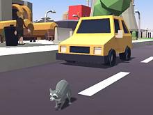 play Raccoon Adventure: City Simulator 3D