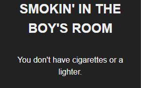play Smokin' In The Boy'S Room