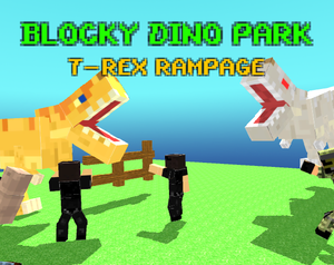 play Blocky Dino Park: Rampage