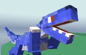 play Blocky Dino Park: Raptor Attack