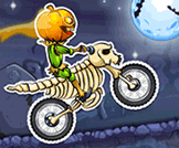 play Moto X3M Spooky Land