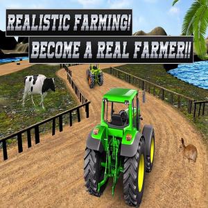 play Real Tractor Farming Simulator : Heavy Duty Tractor