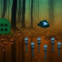 play Mystical Halloween Forest Escape