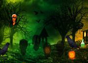 play Halloween Crow Forest Escape