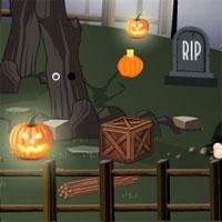 play Halloween Escape From Cemetery