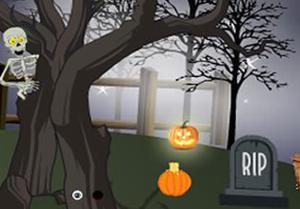 play Halloween Escape From Cemetery