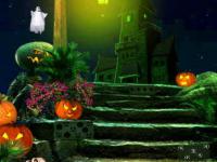 play Green Halloween Ghost Escape