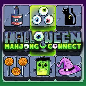 play Mahjong Connect Halloween