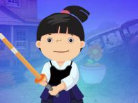 play Chinese Sword Fight Girl Escape
