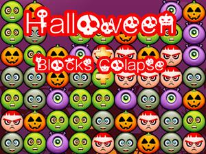 play Halloween Blocks Collaspse Delux