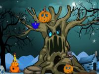 play Halloween Escape From Snow Place