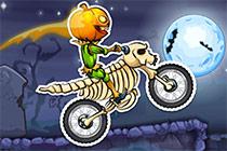 play Moto X3M - Spooky Land