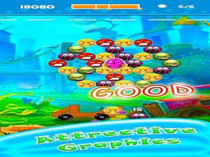play Angry Face Bubble Shooter