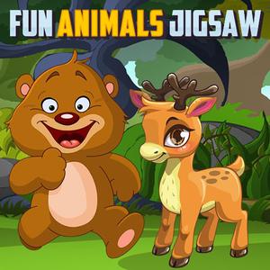 play Fun Animals Jigsaw