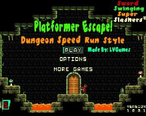 play Platformer Escape! Dungeon Speed Run Style