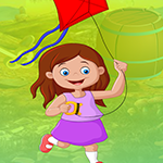 play Flying Kite Girl Escape