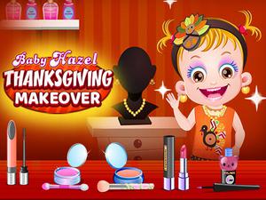 play Baby Hazel Thanksgiving Makeover