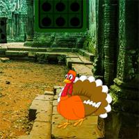 play Big Thanksgiving Ruins Forest Escape