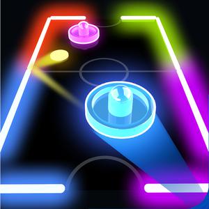 play Glow Hockey Hd