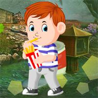 play Games4King Eating Boy Escape