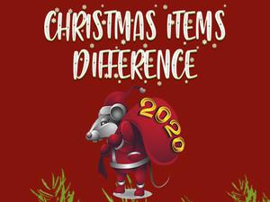 play Christmas Items Differences