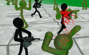 play Stickman Zombie 3D
