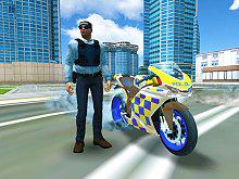 play Police Motorbike Traffic Rider