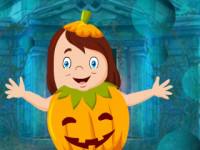 play Cute Pumpkin Girl Escape
