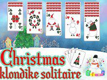 play Christmas Klondike Solitaire