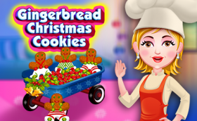 Gingerbread Christmas Cookies - Free Game At Playpink.Com