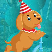 play Party Hat Dog Escape