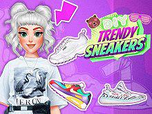 play Diy Trendy Sneakers