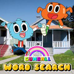 play Gumball Word Search