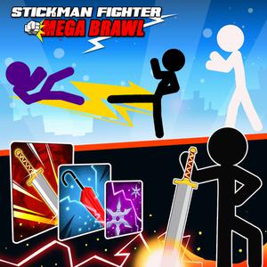 play Stickman Fighter : Mega Brawl