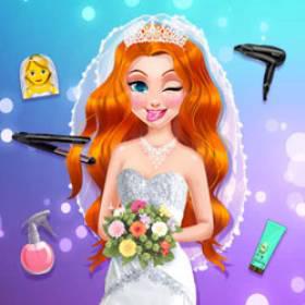 play Annie Wedding Hairstyle - Free Game At Playpink.Com