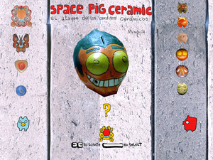 play Space Pig Ceramics