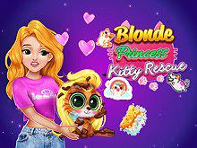 play Blonde Princess Kitty Rescue