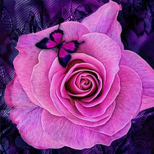 play Purple Roses Puzzle