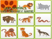 play Kids Memory Wild Animals