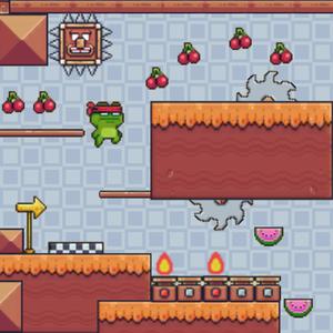 play Super Ninja Frog – Fruit Adventure 2020