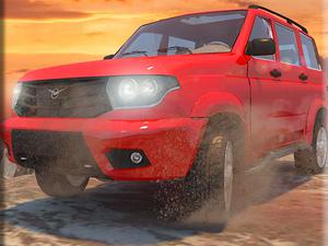 play Offroad Prado Ice Racing