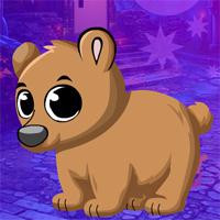 play Games4King Tranquil Bear Cub Escape