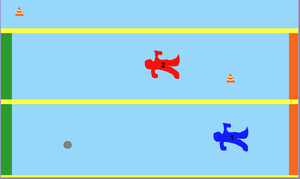 play Swimming Race