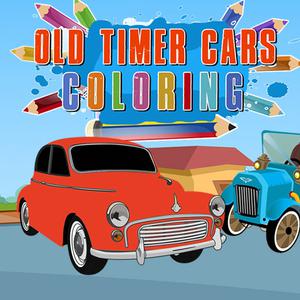 play Old Timer Cars Coloring