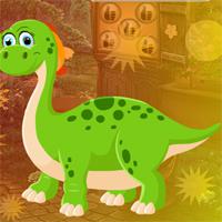 play Games4King Dinosaur Cub Escape
