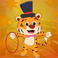 play Games4King Joyous Circus Tiger Escape