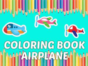 play Coloring Book Airplane