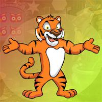 play Games4King Mighty Tiger Escape