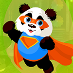 Superman Panda Escape